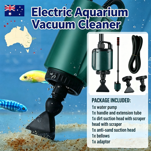 2000L/H 36W Aquarium Tool Electric Fish Tank Pump Water Changer Sand Washer AU