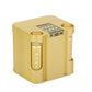 Gold Karaoke Machine with 2 Wireless Microphones Bluetooth-Compatible 5.0 for Parties