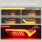 2X Sequential Indicator LED Tail Lights Trailer Ute Caravan Truck Stop Lamp 12V