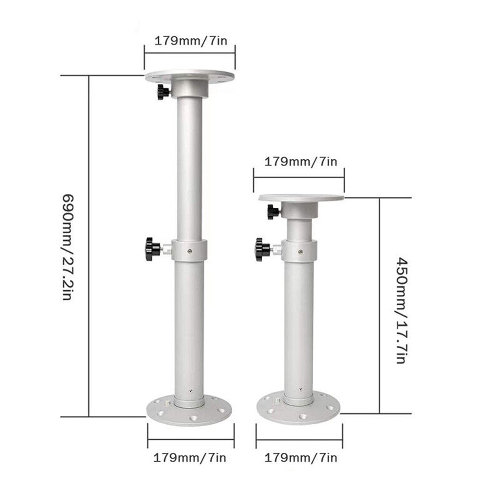 Table Pedestal Telescopic Furniture Leg for RV Marine Boat Caravan Motorhome