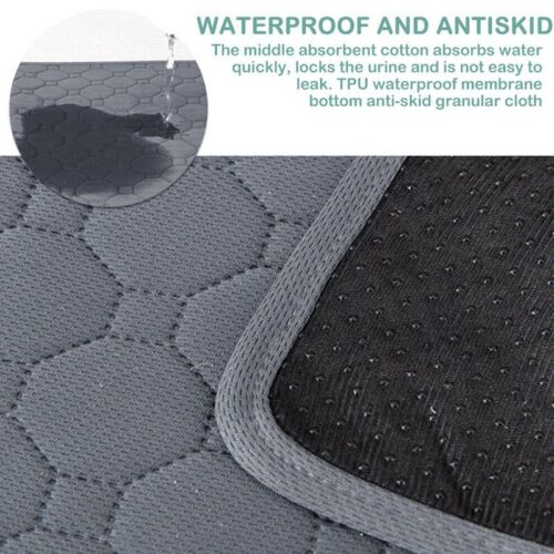 Washable Pet Pee Pad 70x50CM Reusable Dog & Cat Training Wee Absorbent Mat