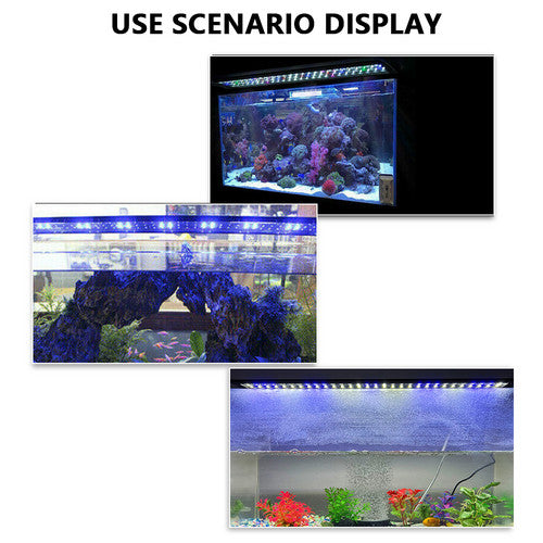 Aquarium LED Lighting 120CM 150W 244LED Marine Aqua Fish Tank Light - New