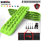 Recovery Tracks 2PCS Snow Mud 4WD with 4PC Mounting Bolts - Green