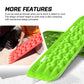 Recovery Tracks 2PCS Snow Mud 4WD with 4PC Mounting Bolts - Green