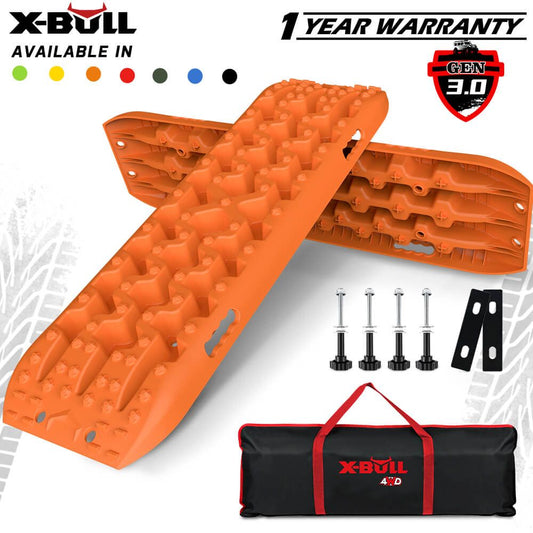 Recovery Tracks Sand Tracks KIT Carry Bag Mounting Pin Sand/Snow/Mud 10T 4WD - Orange Gen 3.0