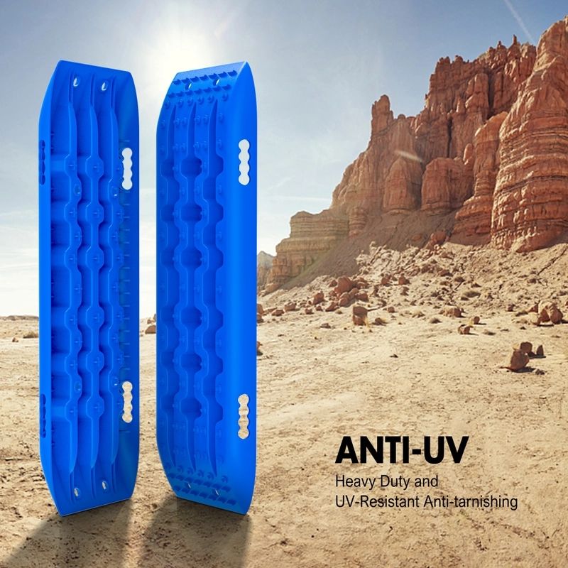 Recovery Tracks Sand Tracks 2PCS Sand/Snow/Mud 10T 4WD Gen 2.0 - Blue