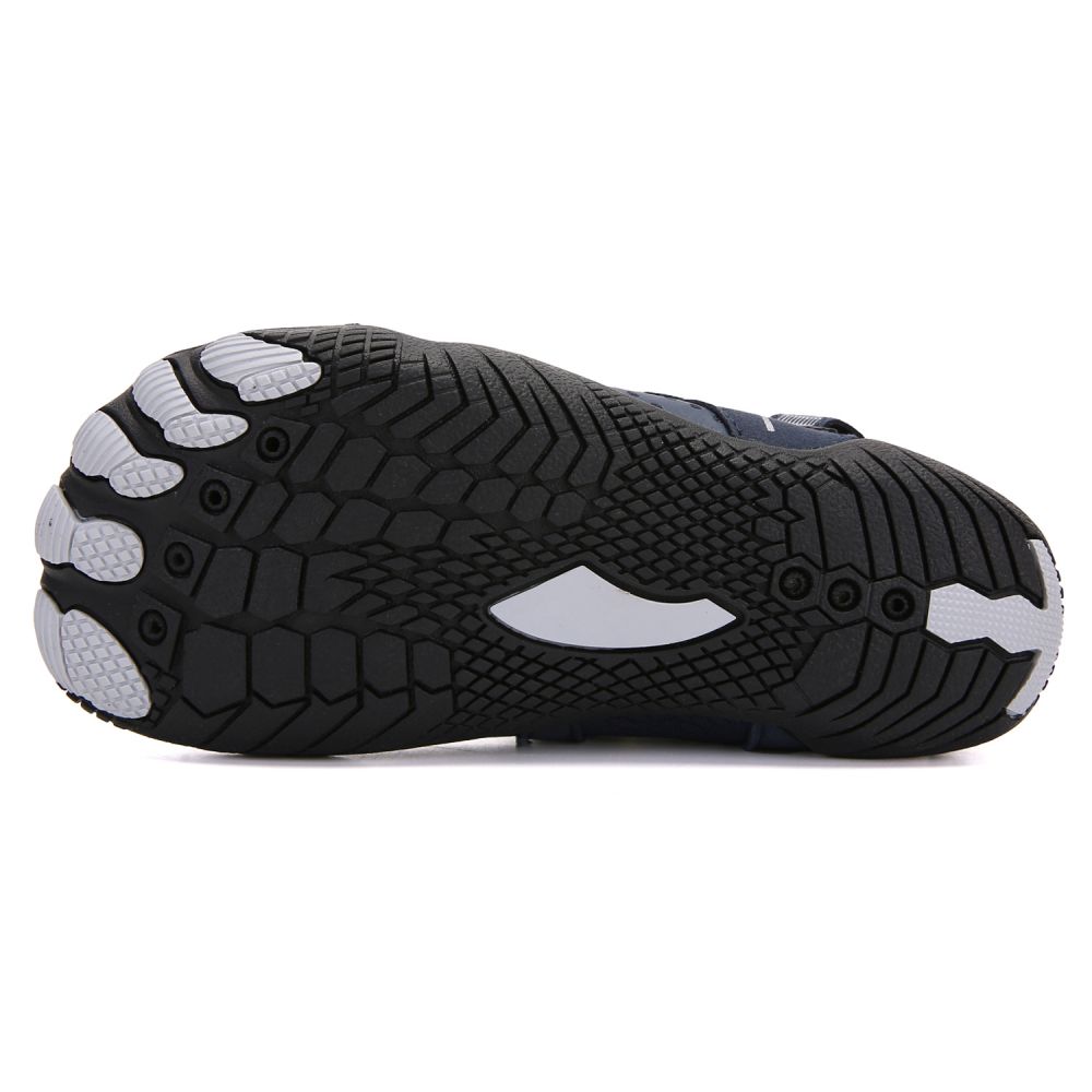 Kids' Water Shoes Barefoot Quick Dry Aqua Sports Boys Girls - Blue Size BigKid US3 = EU34