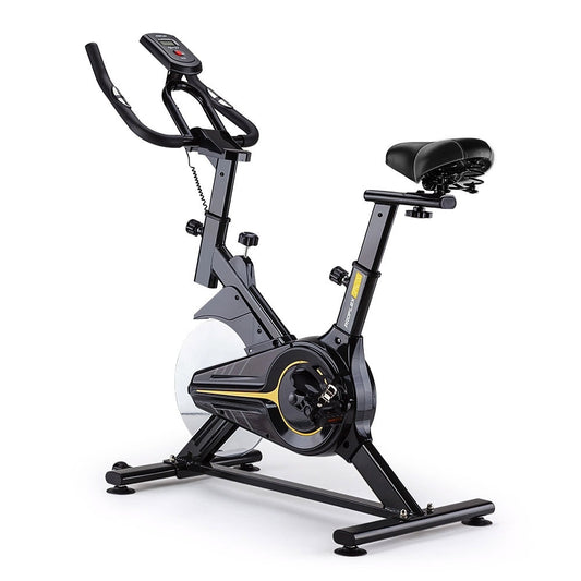 Commercial Bike Flywheel Exercise Fitness Home Gym - Yellow PROFLEX