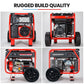 GENPOWER Portable Petrol Generator 8.4kW Max 6kW Rated Single Phase 18HP 420cc 4-Stroke Engine