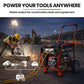 GENPOWER Portable Petrol Generator 8.4kW Max 6kW Rated Single Phase 18HP 420cc 4-Stroke Engine