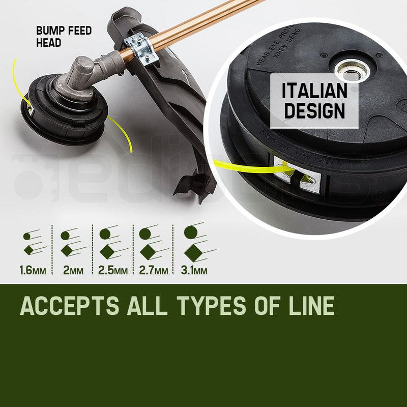 Baumr-AG Pole Chainsaw Brush Cutter Whipper Snipper Hedge Trimmer Multi Tool