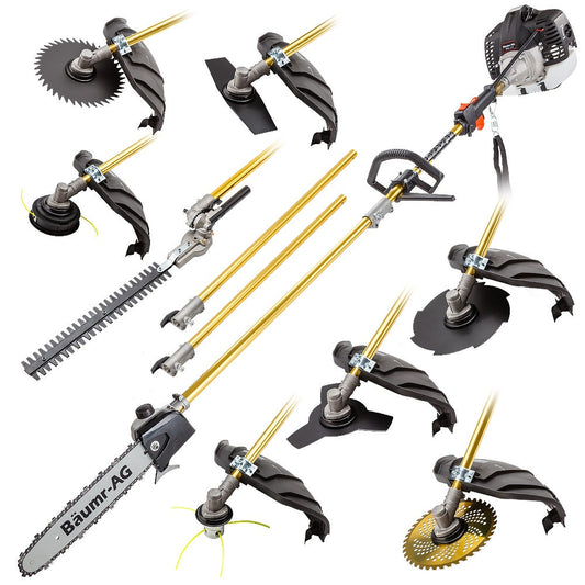 Baumr-AG Pole Chainsaw Brush Cutter Whipper Snipper Hedge Trimmer Multi Tool