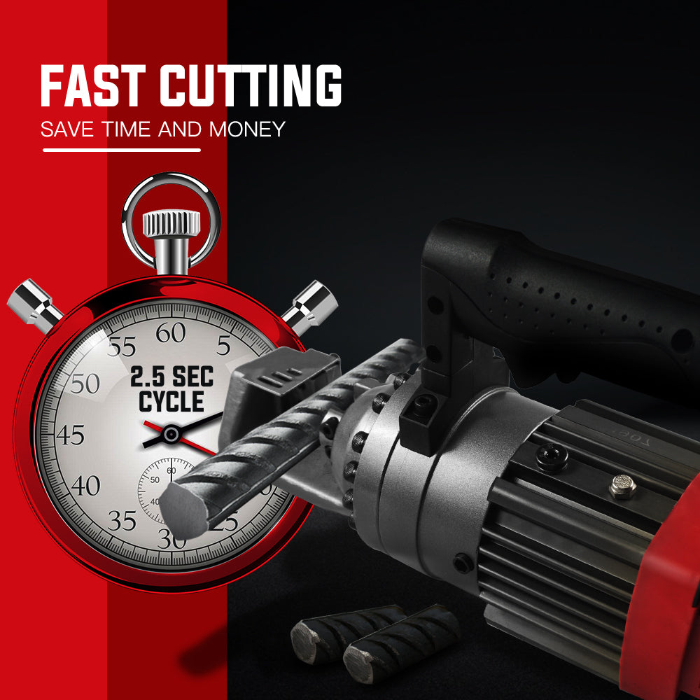 Rebar Cutter Hydraulic 16mm Portable Machine 850W - Baumr-AG