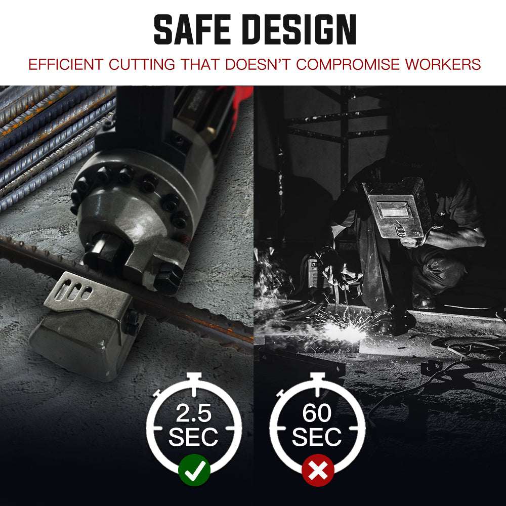 Rebar Cutter Hydraulic 16mm Portable Machine 850W - Baumr-AG