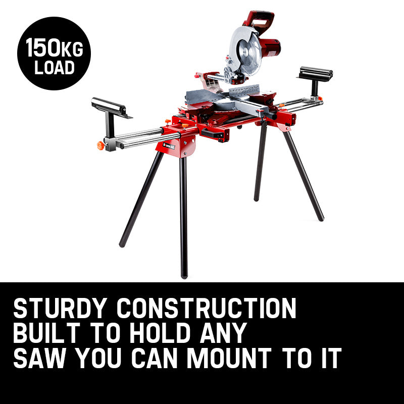 Mitre Saw Stand Universal Adjustable Portable Drop Saw Bench Table BAUMR-AG