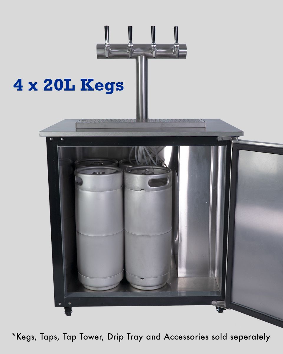 Beer Keg Fridge KegMaster Solstice 6 Keg 12V DC Kegerator