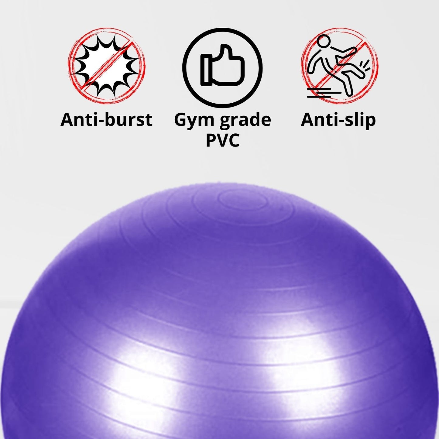 Yoga Ball 65cm (Black)