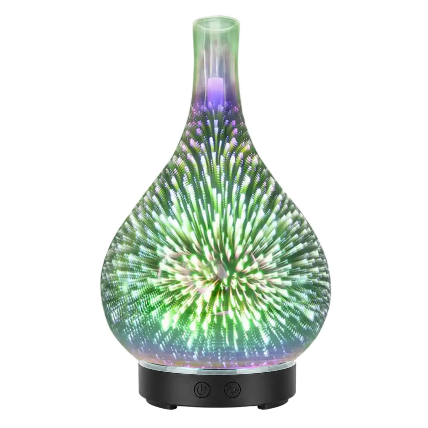 Essential Oil Aroma Diffuser Mirror 3D Fireworks Aromatherapy Mist Humidifier