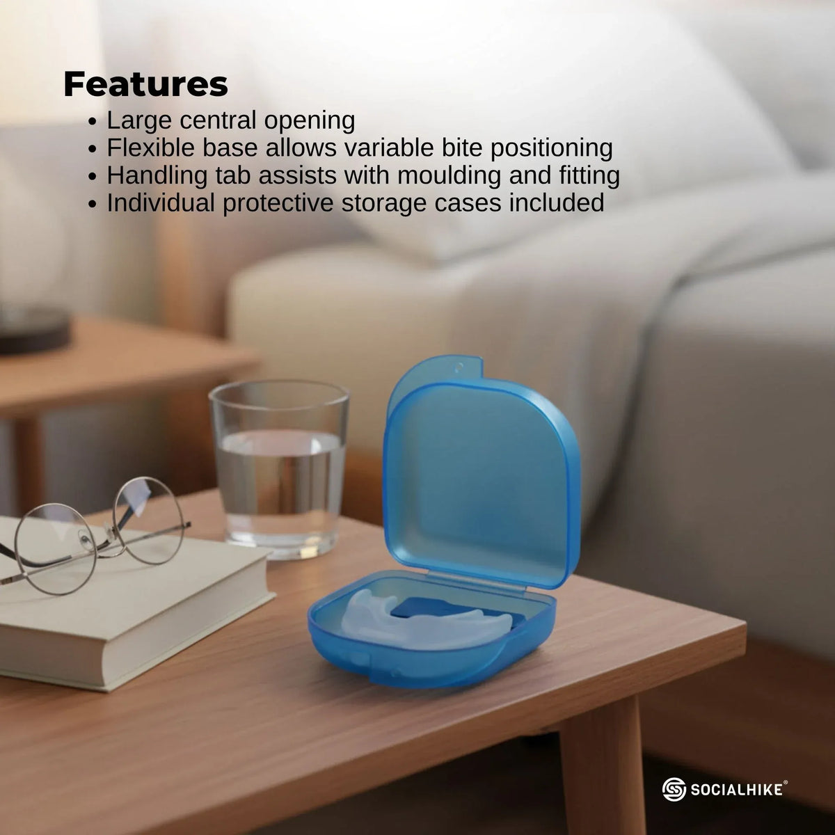 Anti Snoring Aid Mouth Guard - Adjustable Sleeping and Breathing Mouthguard