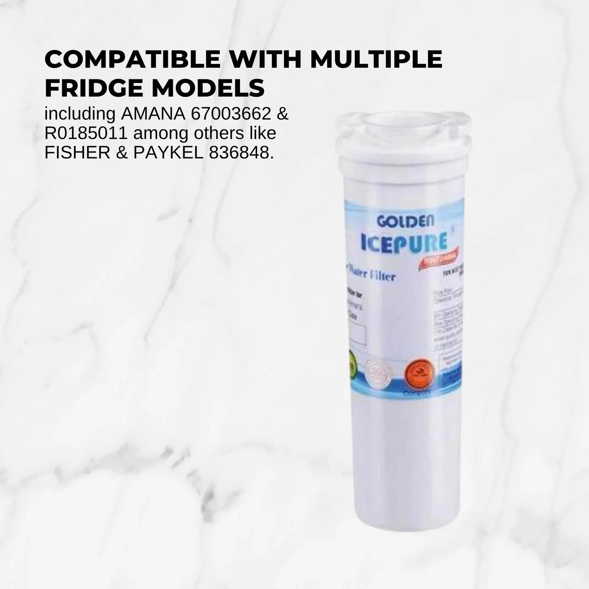 Fridge Water Filter Premium Quality for AMANA 67003662 & R0185011