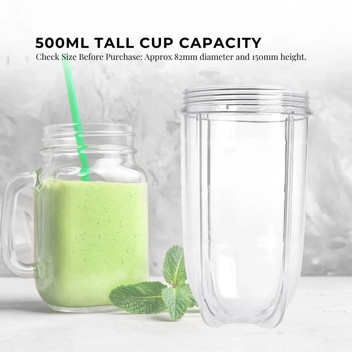 Magic Bullet Tall Big Cup Replacement Blender Juicer Parts