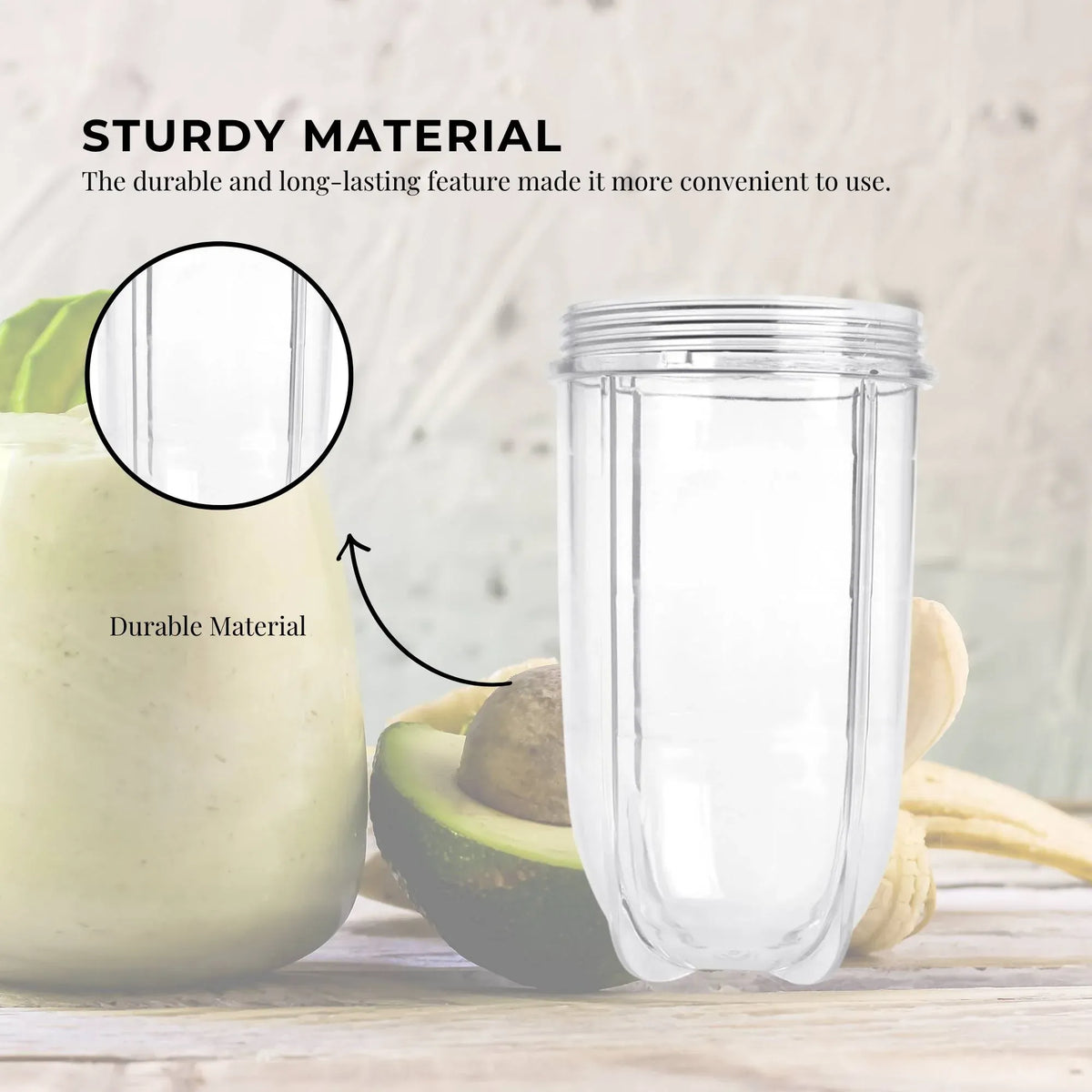Magic Bullet Tall Big Cup Replacement Blender Juicer Parts