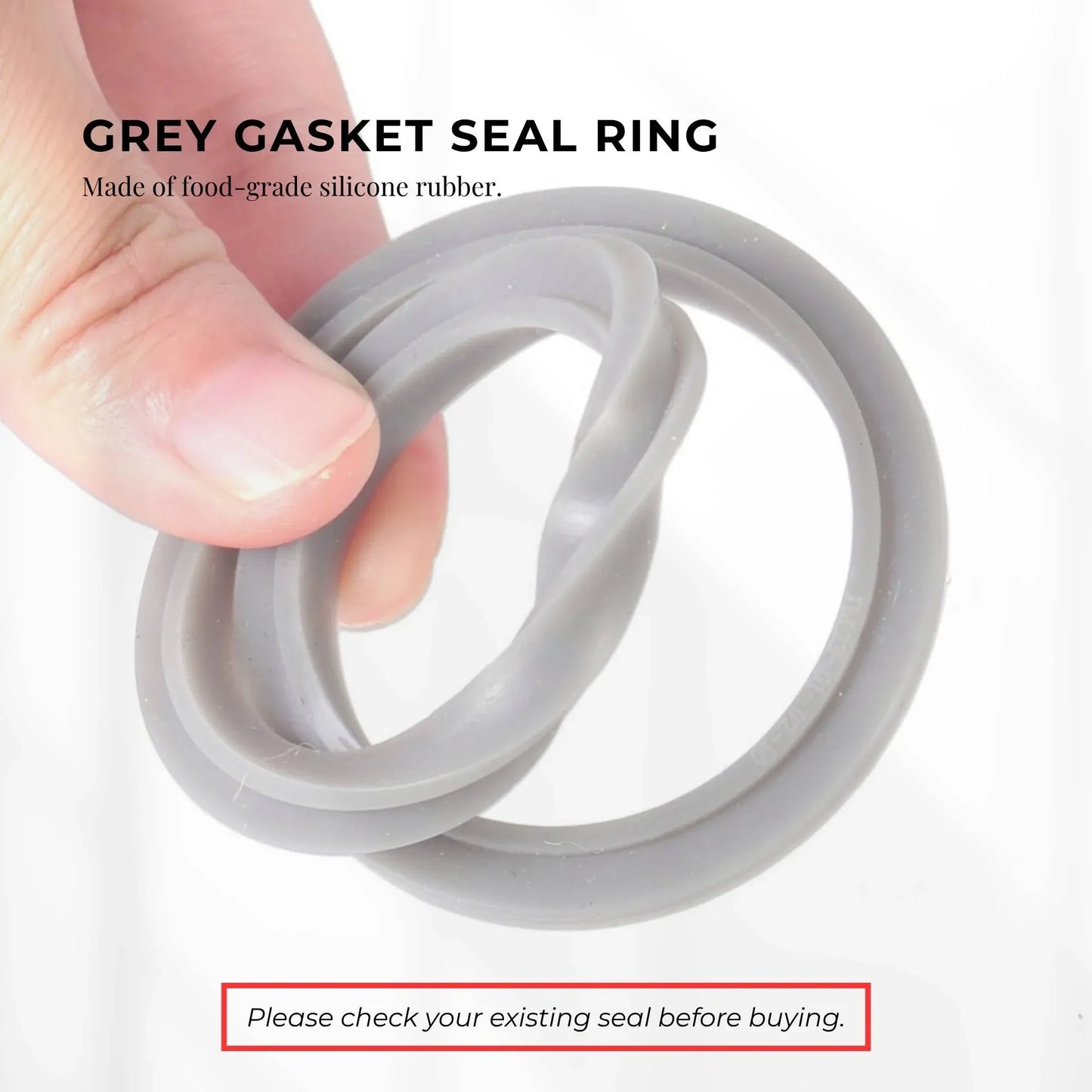 3x For Nutribullet Gasket Seals Grey Ring For 900W - Most 600W 1200W Blade