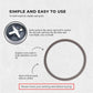 4x For Nutribullet Grey Gasket Seal Ring - For New 600W 1200W 900W Models