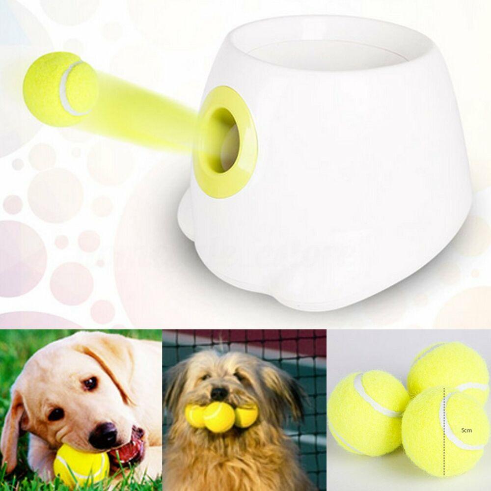 Dog Ball Thrower Hyper Fetch Mini Small Interactive Pet Toy Launcher