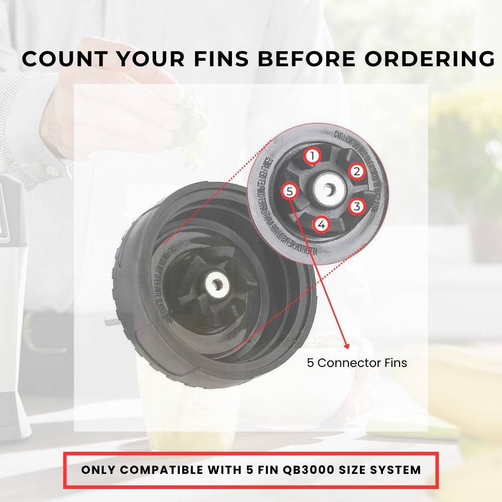 Nutri Ninja Extractor Blade 5 Fin Female Connection