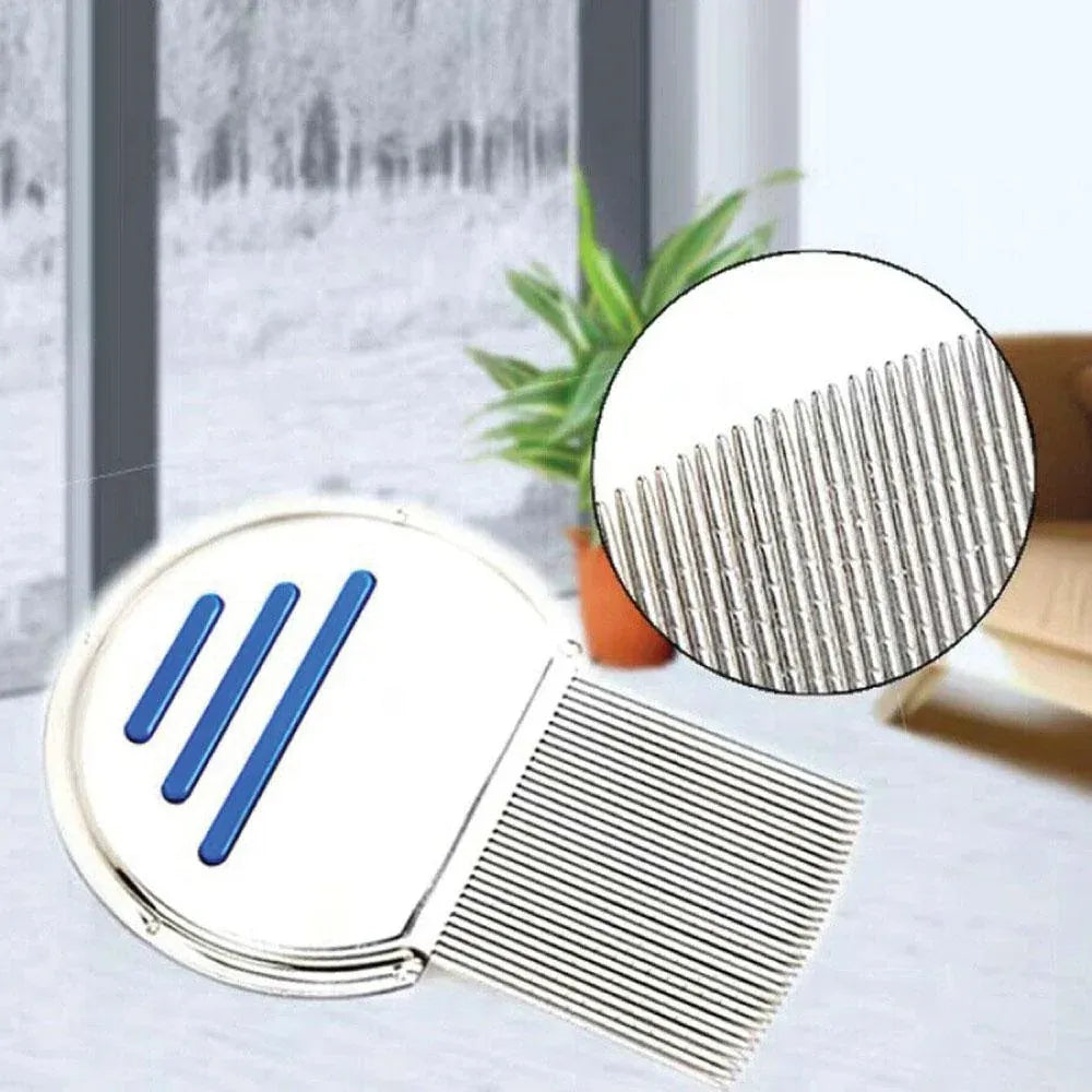 Ellie & Ruby Head Lice Comb Stainless Steel Nit Egg Removal Hair Comb