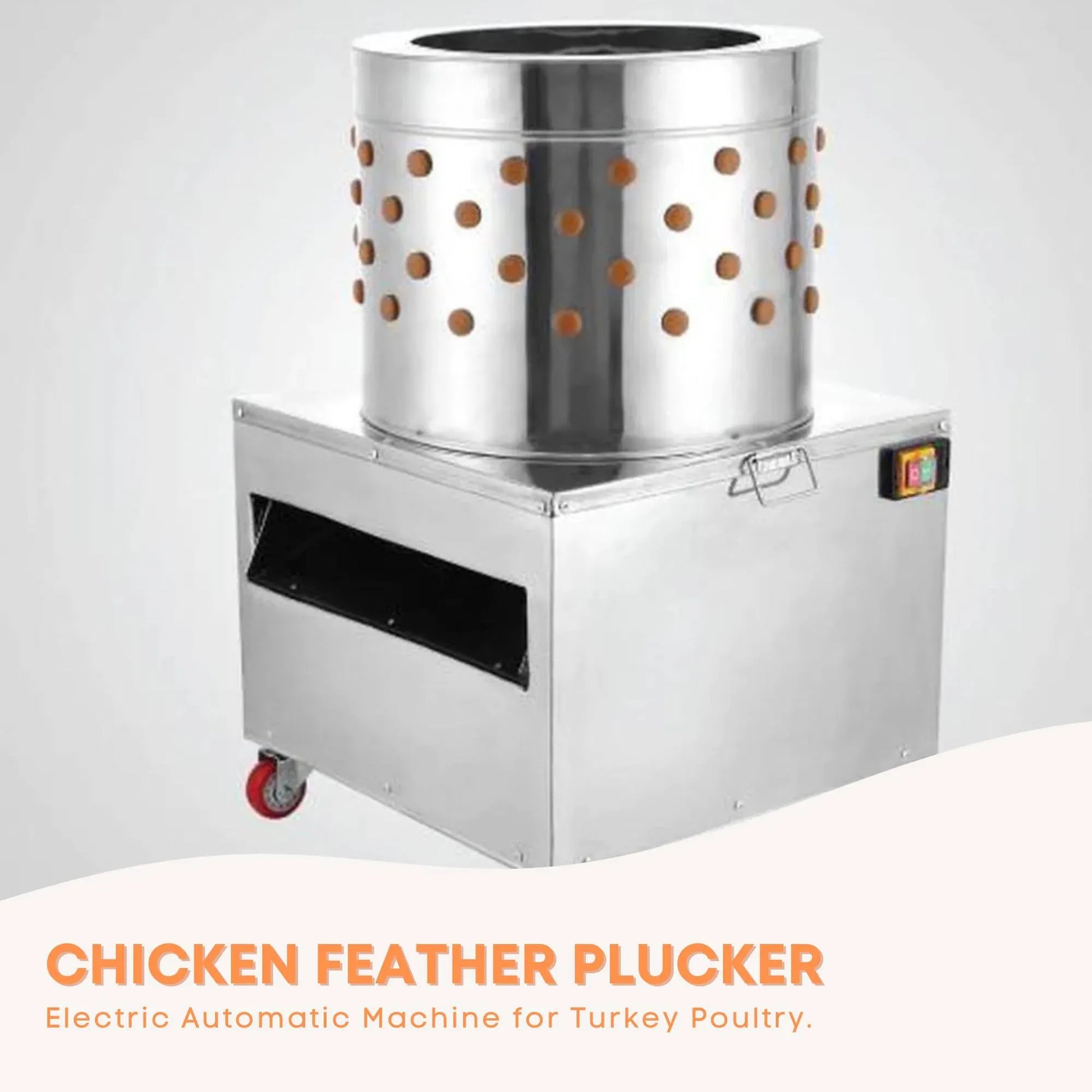 Chicken Feather Plucker Machine 50cm Automatic
