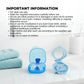 Mouthguard Mouthpiece + Nose Clip Anti Snoring Aid Sleep Breathing Device