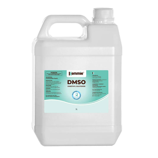 DMSO Liquid 5L 99.9% Pure Pharmaceutical Dimethyl Sulfoxide Grade Solvent Bulk