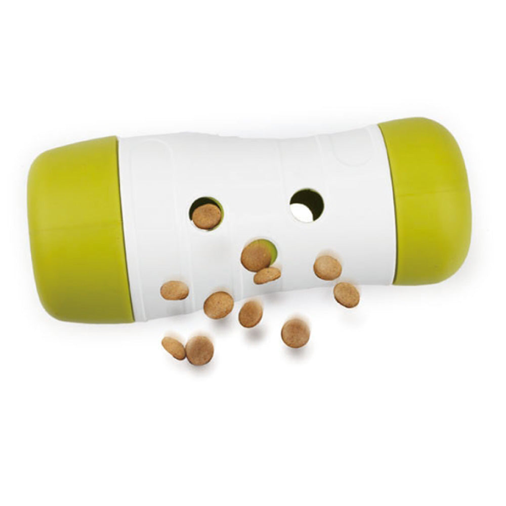 Dog Treat Frenzy Roll Interactive Dispenser Feeder Toy All For Paws Pet