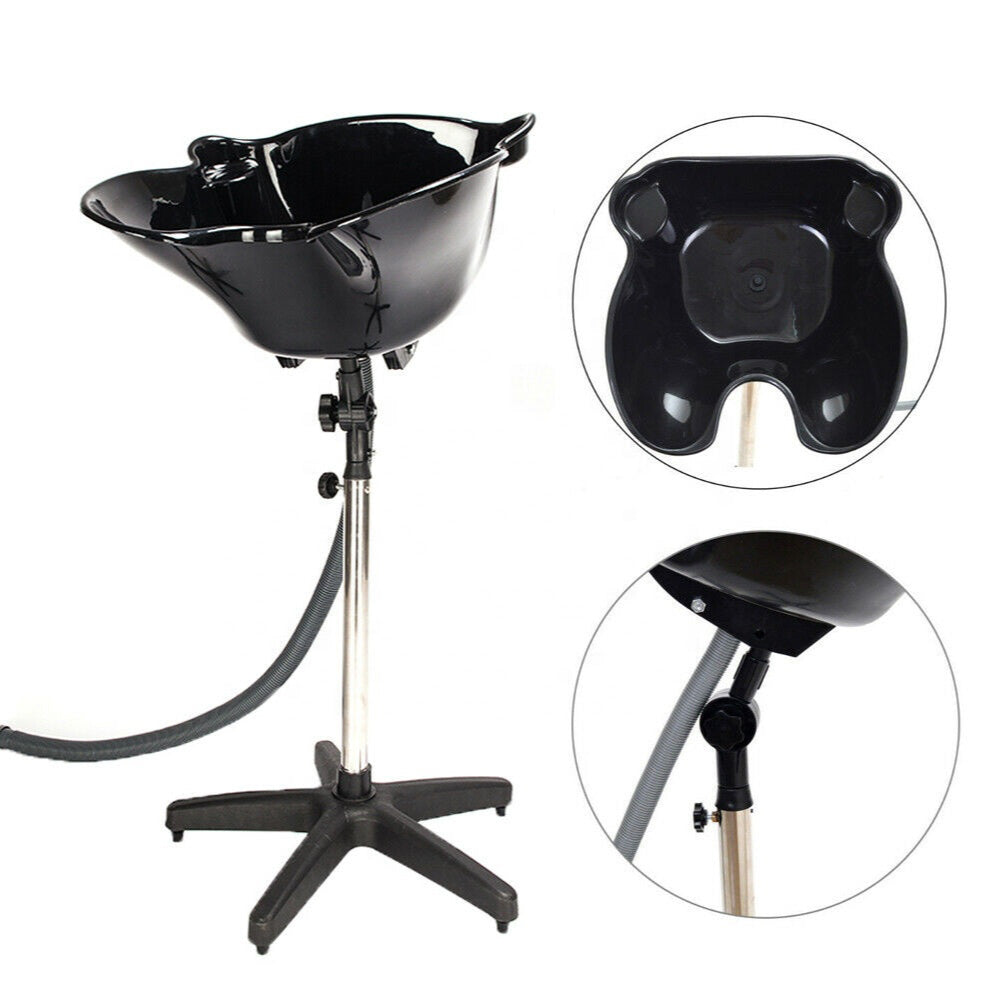 Large Portable Hairdressing Salon Basin - Deep Hair Washing Sink Shampoo Wash Bowl