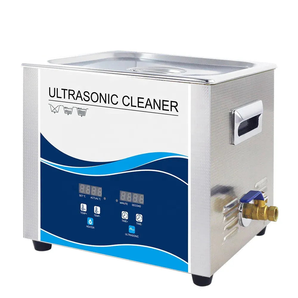 Digital Ultrasonic Cleaner 15L Jewelry Ultra Sonic Bath Degas Parts Cleaning