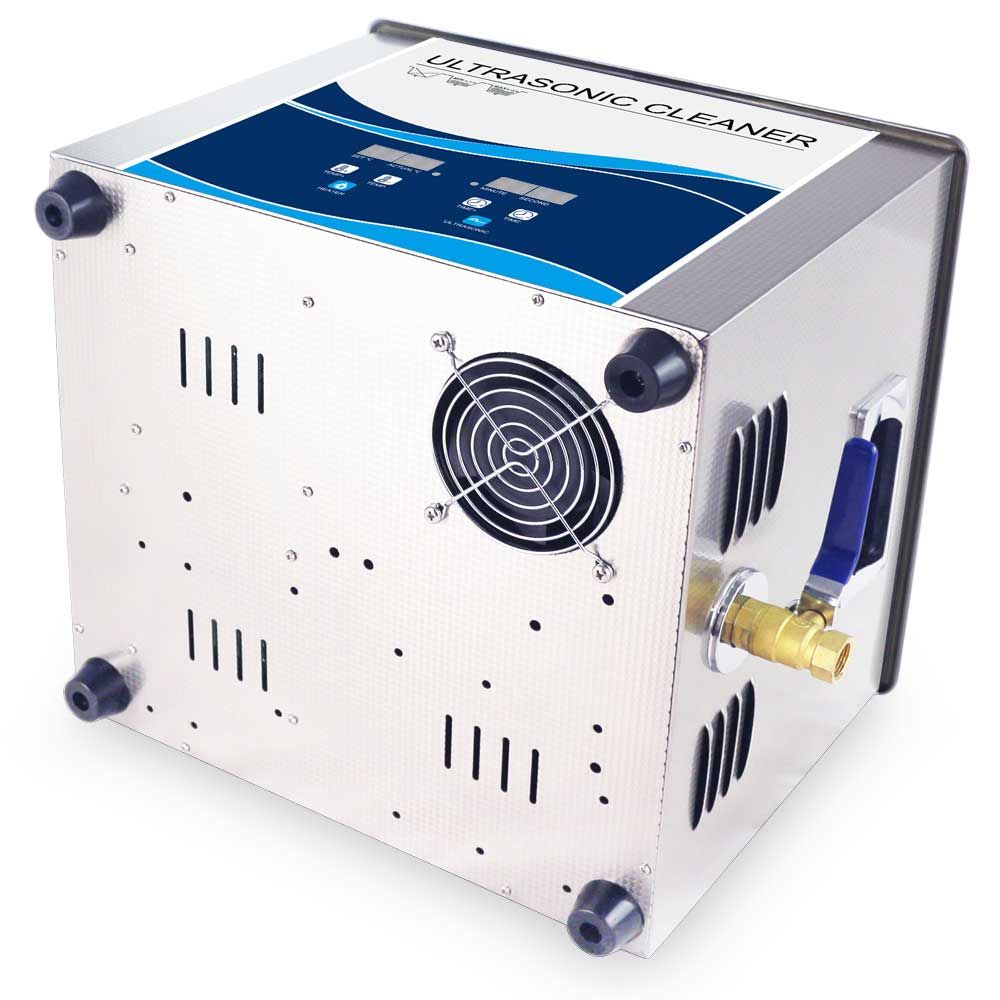 Digital Ultrasonic Cleaner 15L Jewelry Ultra Sonic Bath Degas Parts Cleaning