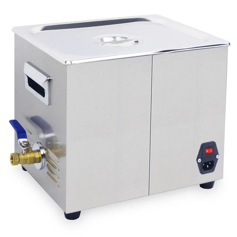 Digital Ultrasonic Cleaner 15L Jewelry Ultra Sonic Bath Degas Parts Cleaning