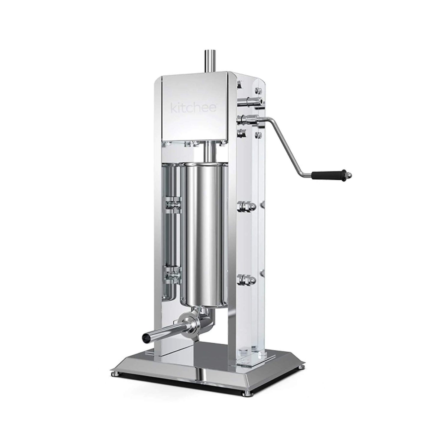 5L Manual Vertical Sausage Filler - Stainless Stuffer Meat Press Machine