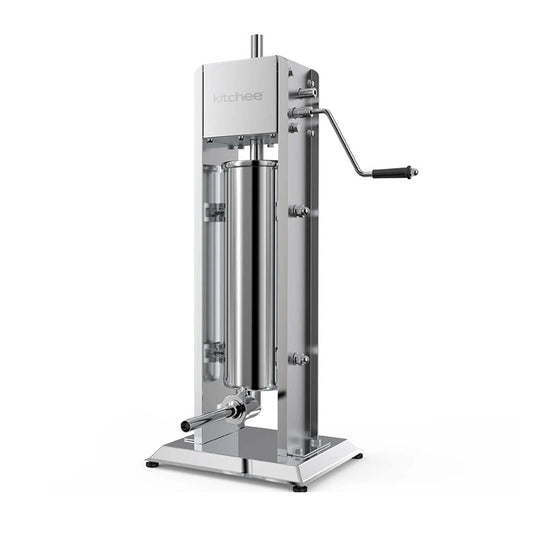 7L Manual Vertical Sausage Filler - Stainless Stuffer Meat Press Machine