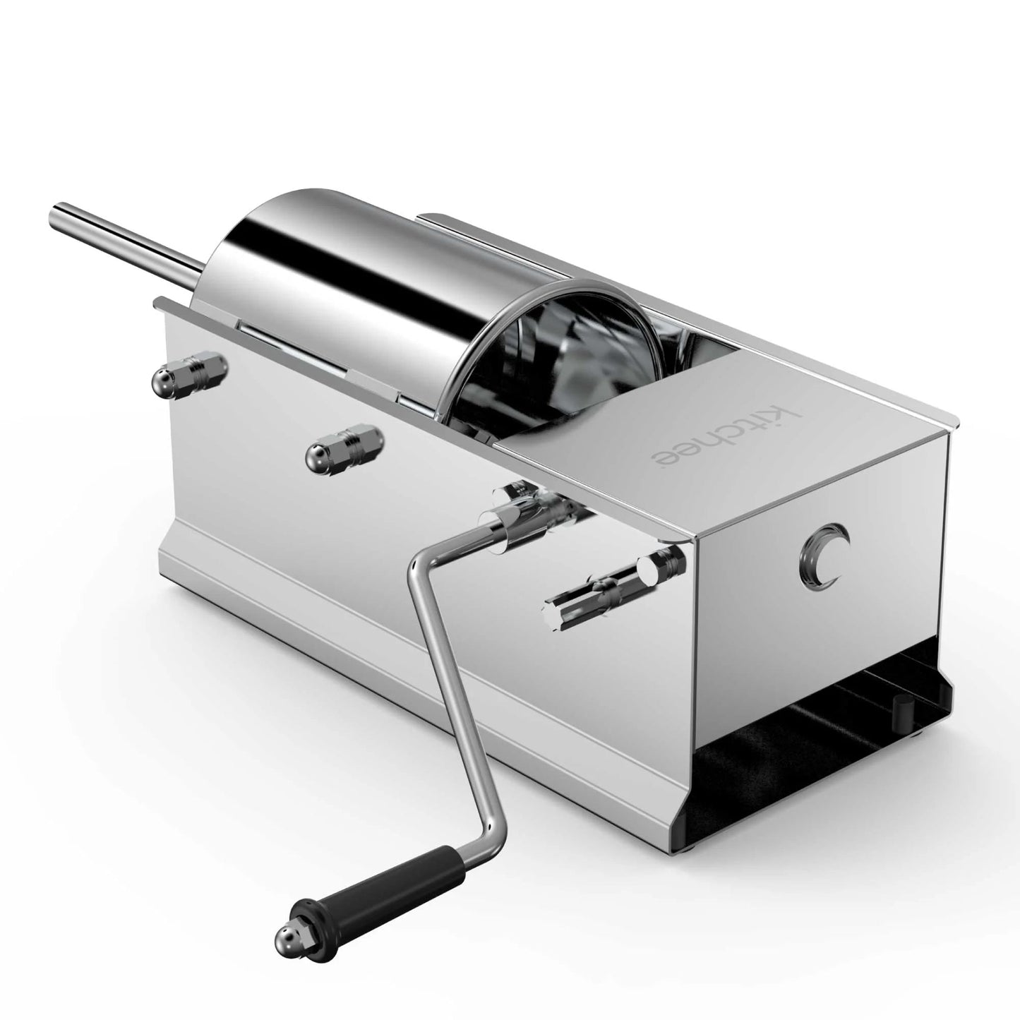 7L Manual Horizontal Sausage Filler - Stainless Stuffer Meat Press Machine