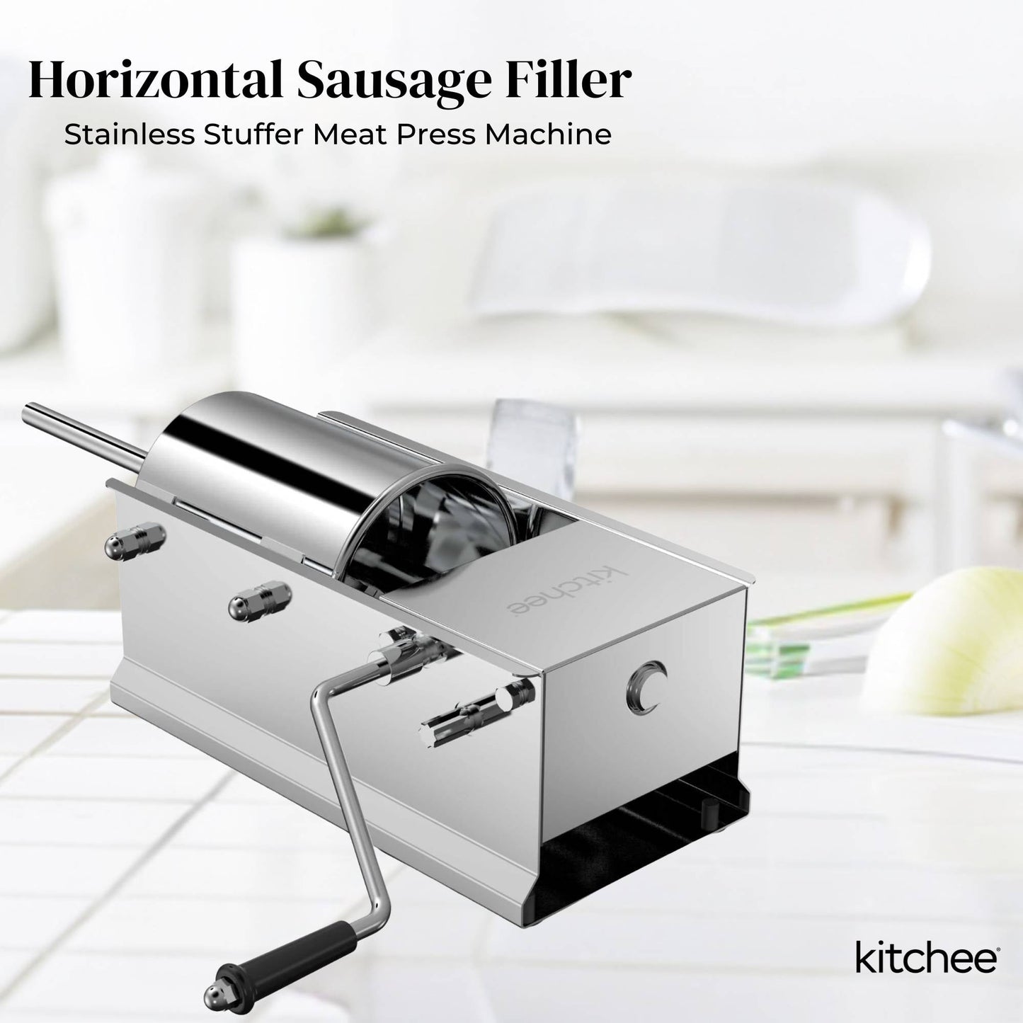 Manual Horizontal Sausage Filler 7L