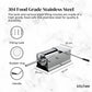 Manual Horizontal Sausage Filler 7L - Stainless Stuffer Meat Press Machine