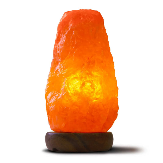 Himalayan Pink Salt Lamp 12V 12W 1-2kg Natural Rock Crystal Light with On/Off