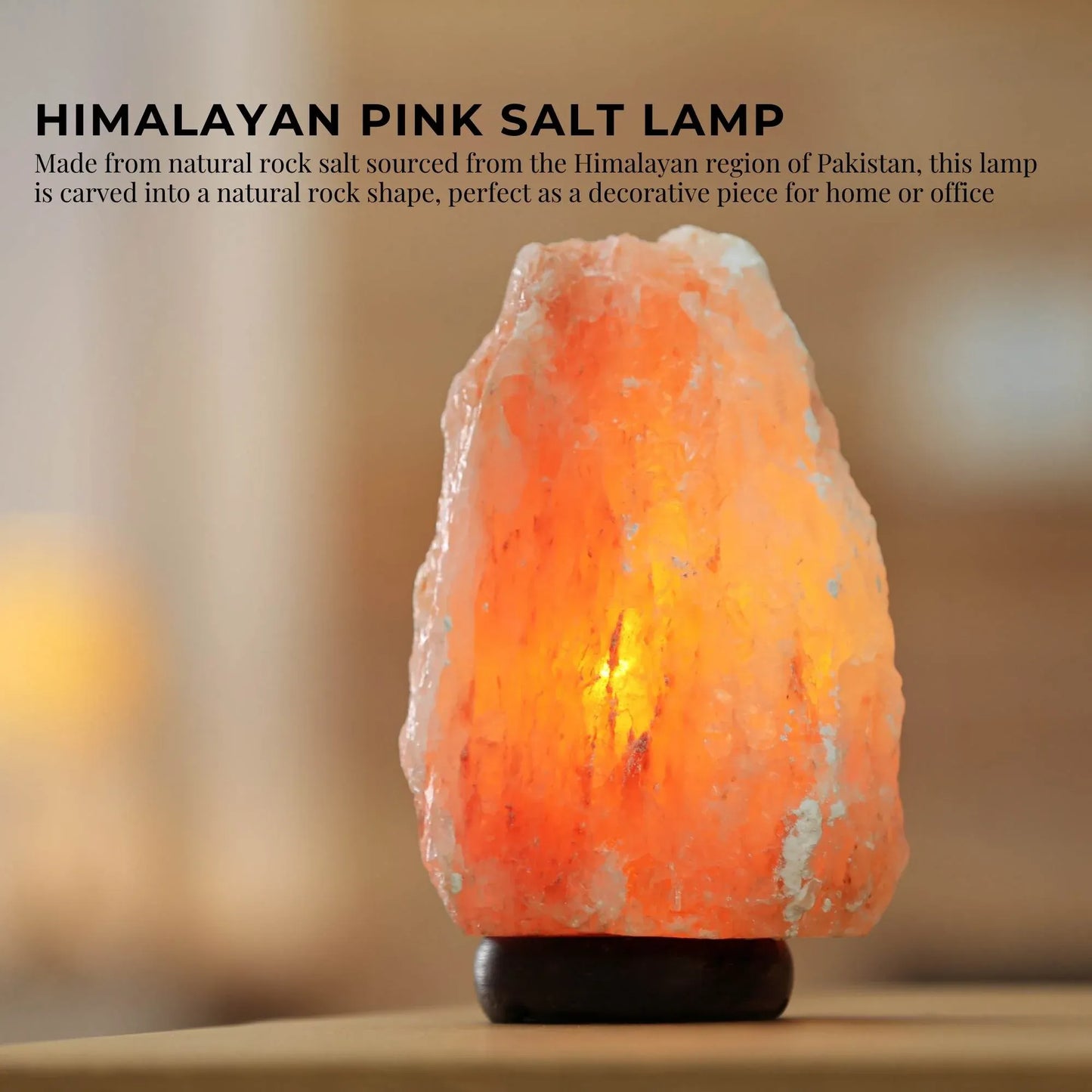 Himalayan Pink Salt Lamp 12V 12W