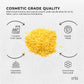 Organic Beeswax Pellets 2KG - Yellow Pharmaceutical Cosmetic Candle Bees Wax
