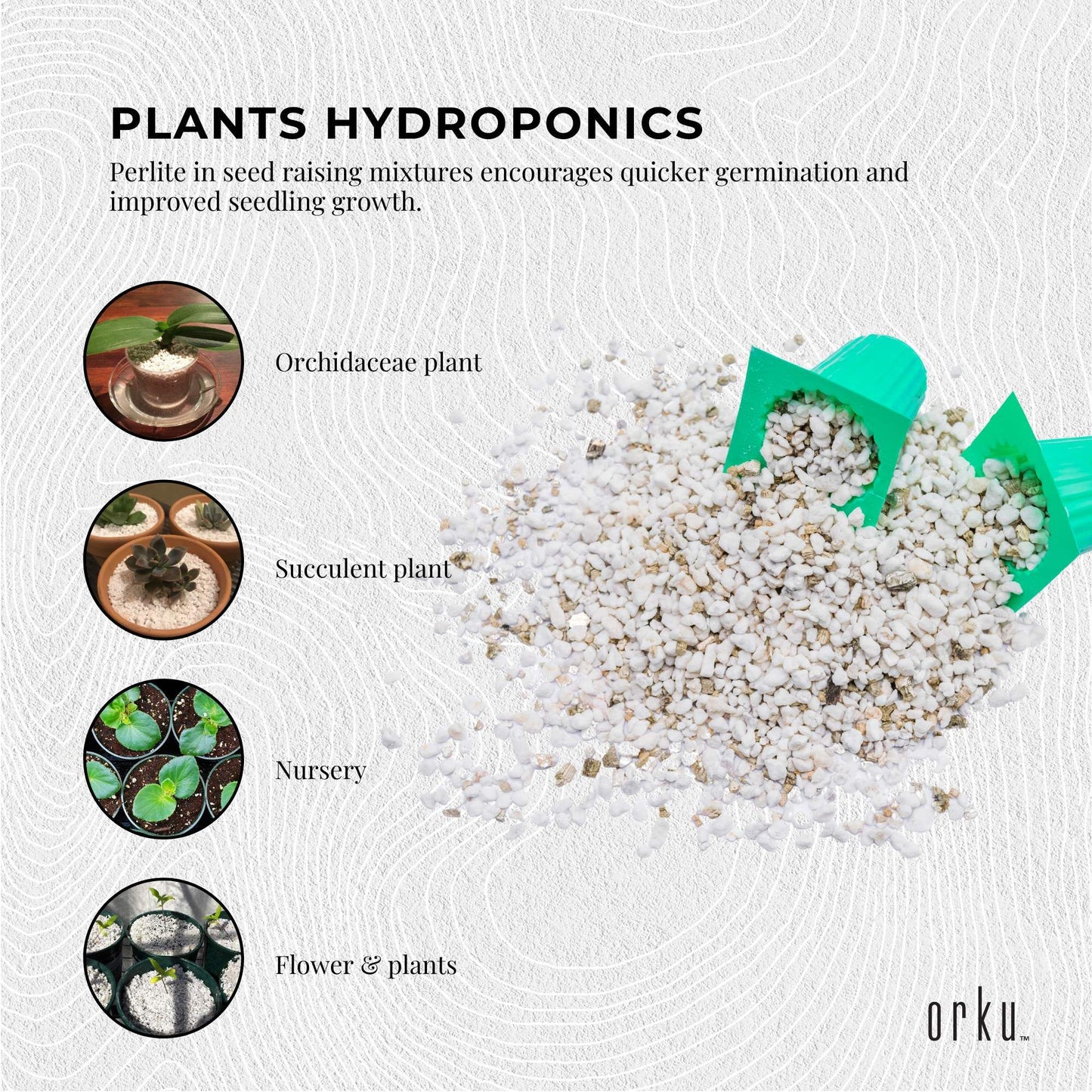 Perlite Coarse 100L Premium Soil Expanded Medium for Plants Hydroponics Bulk