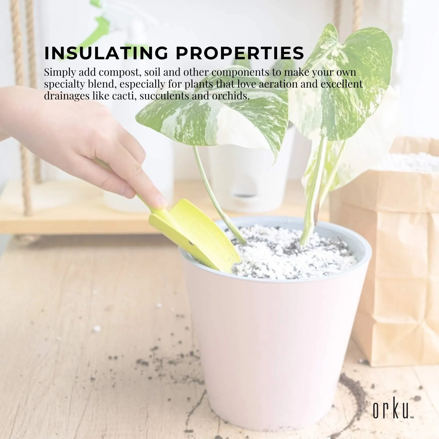 Perlite Coarse 100L Premium Soil Expanded Medium for Plants Hydroponics Bulk