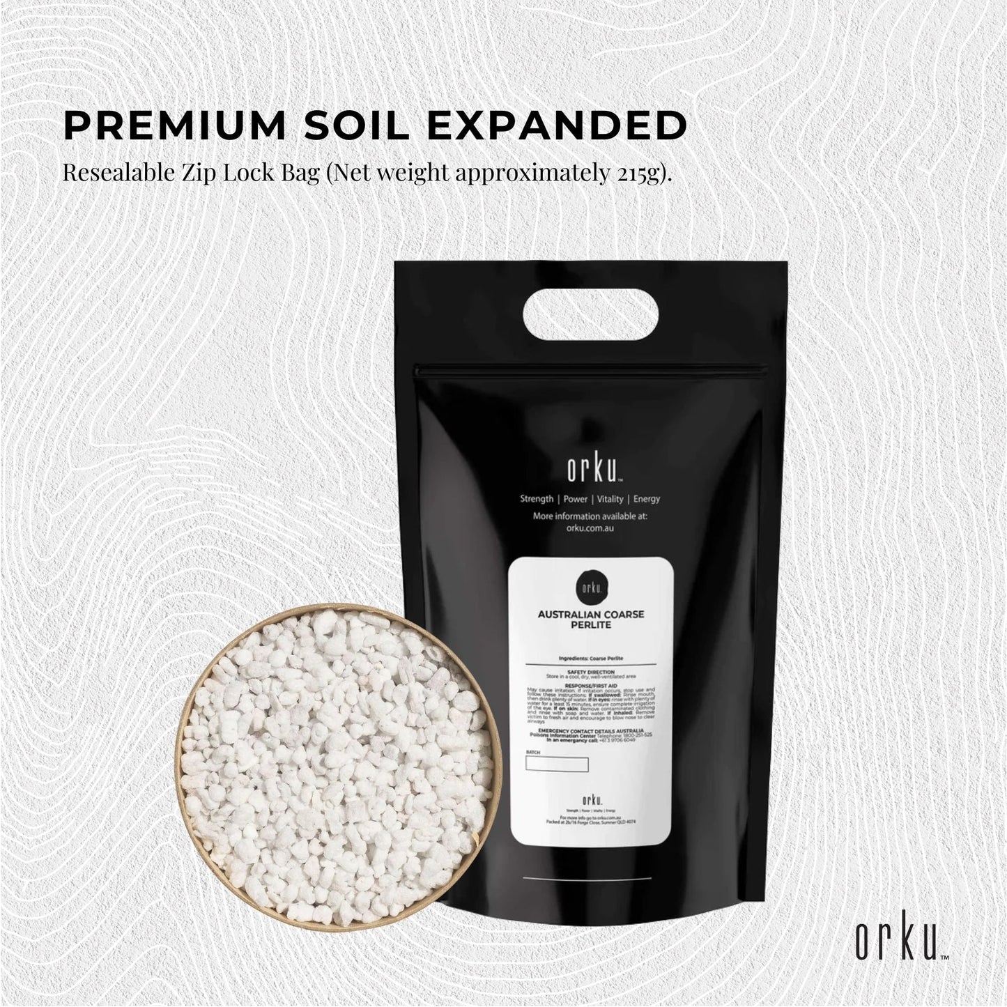 Perlite Coarse Premium Soil Expanded Medium 10L Plants Hydroponics